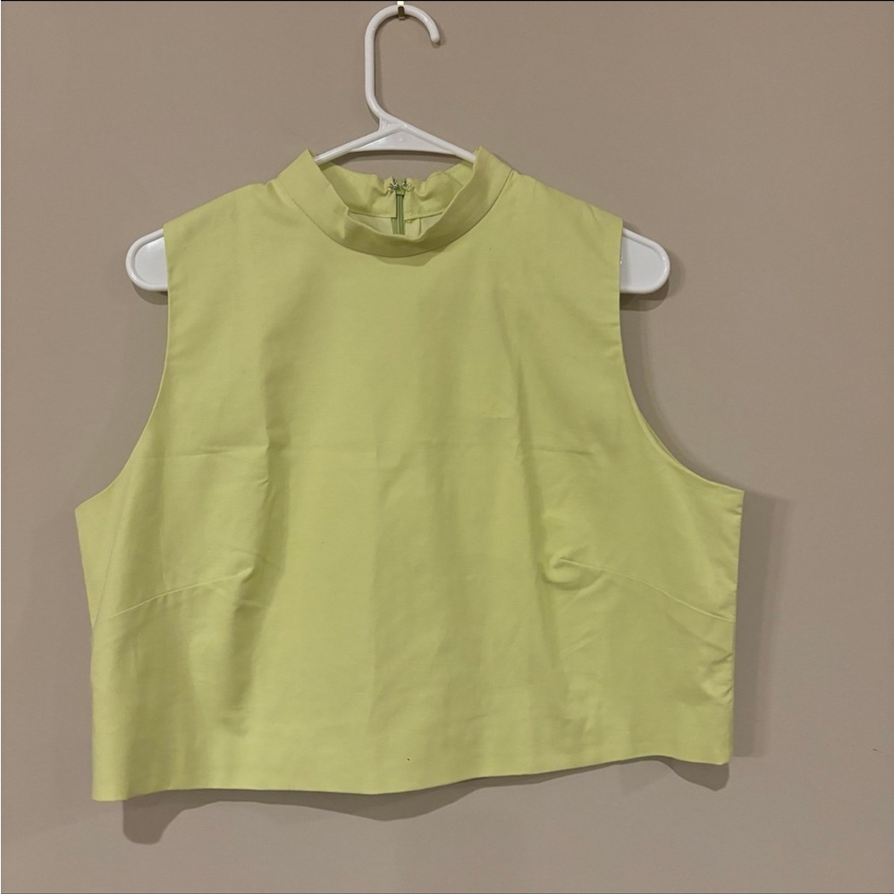 Brittany Fuson Neon Green Top